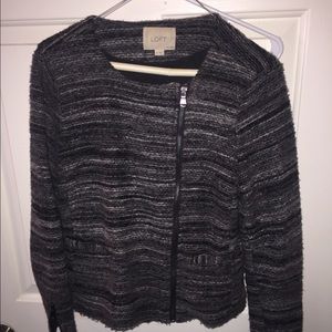LOFT black and gray jacket -Women’s